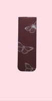 Magnetic Bookmark with White Butterflies